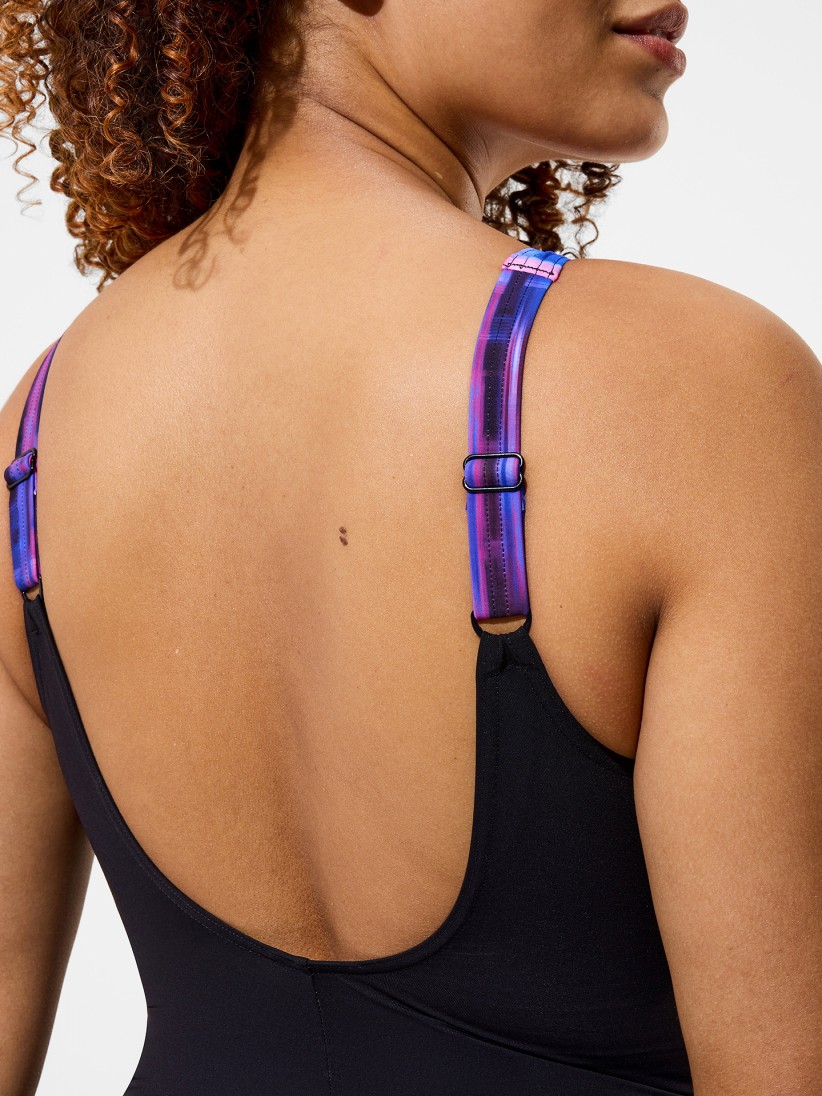 Fato de Banho Speedo Luna Lustre Printed Preto