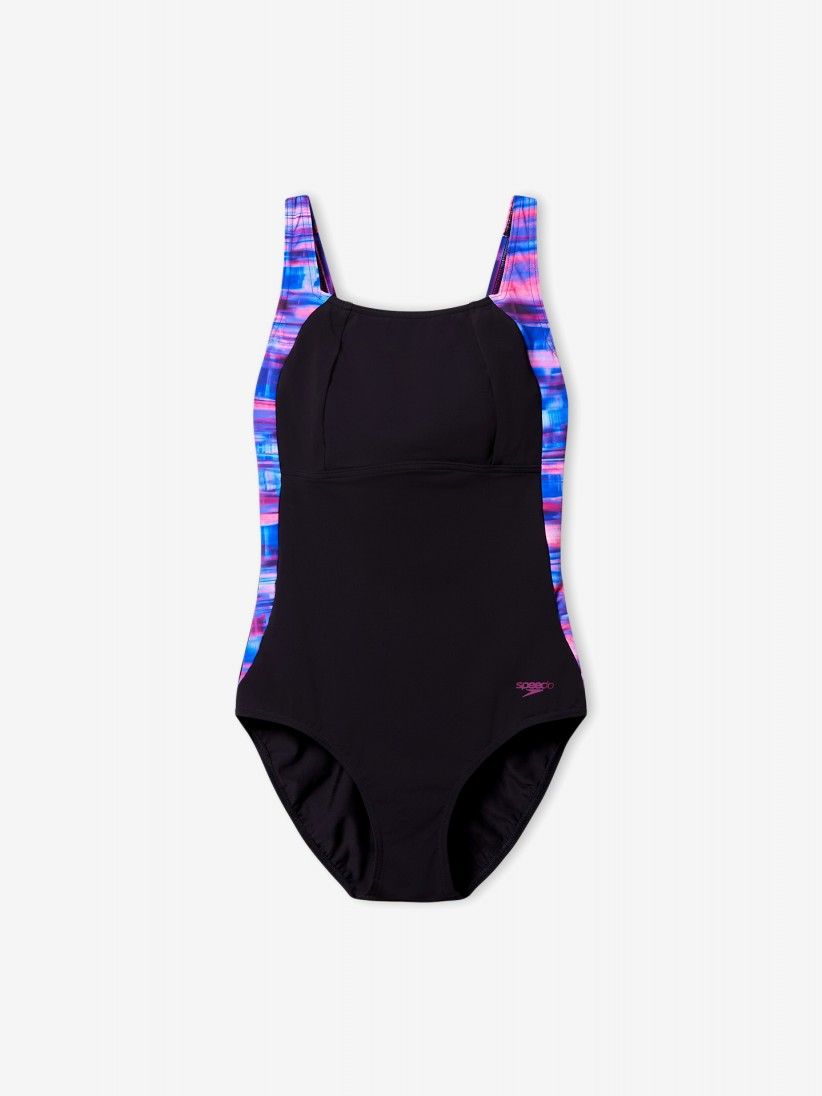 Fato de Banho Speedo Luna Lustre Printed Preto