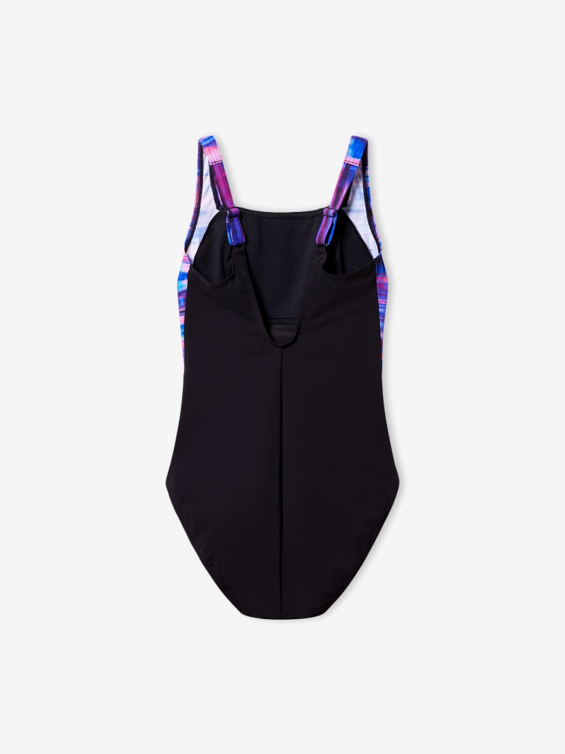 Fato de Banho Speedo Luna Lustre Printed Preto