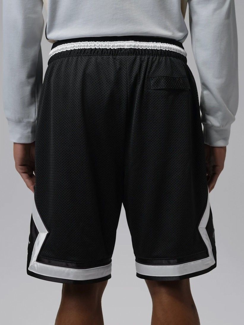 Calções Nike Jordan Brooklyn Diamond Pretos Para Homem Calções Nike Jordan Brooklyn Diamond Pretos Para Homem