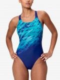 Fato de Banho Speedo Hyperboom Placement Muscleback Azul Fato de Banho Speedo Hyperboom Placement Muscleback Azul