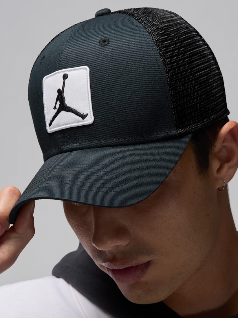 Nike Jordan Rise Blue and Black Cap Nike Jordan Rise Blue and Black Cap