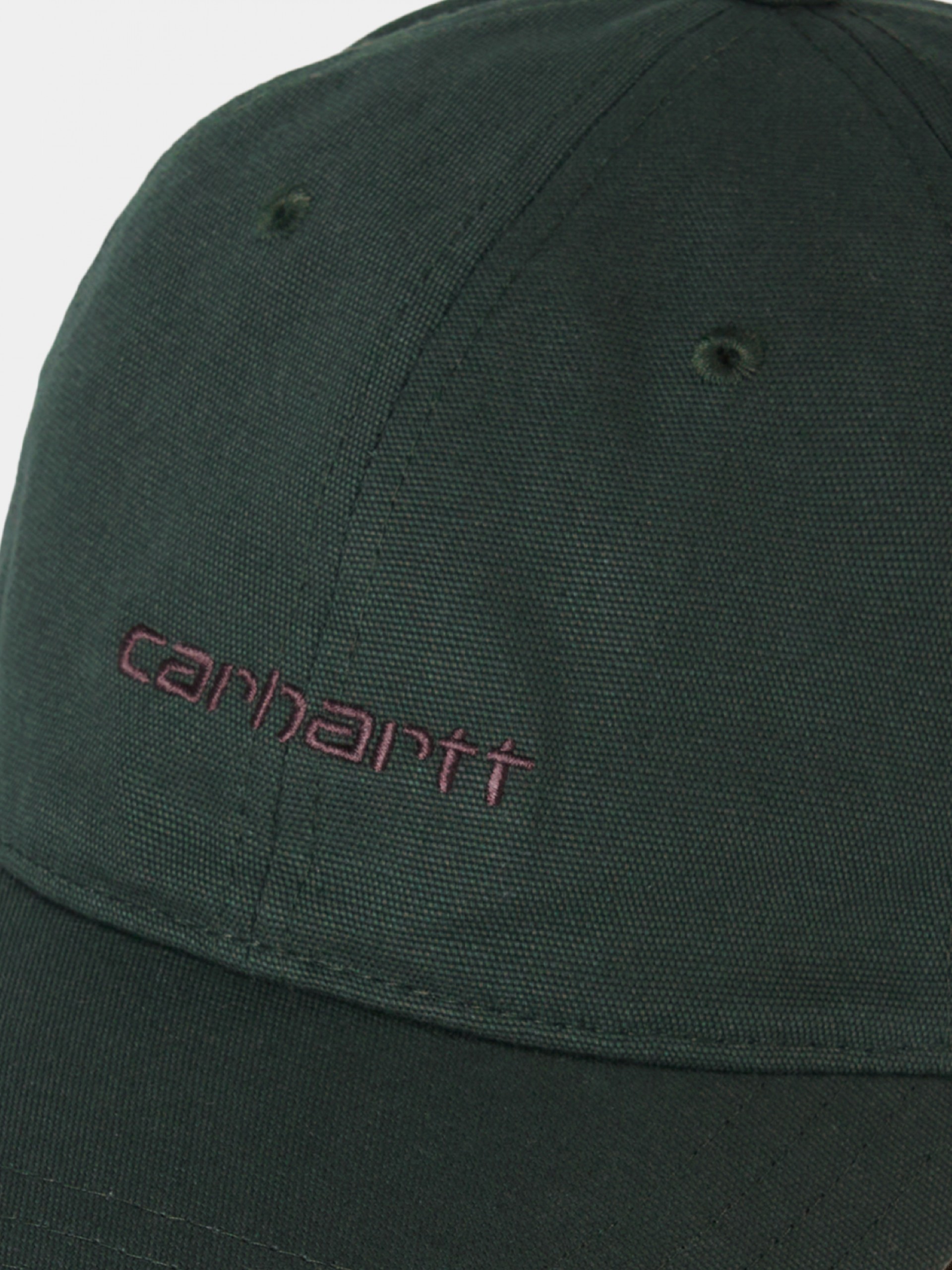 Carhartt WIP Canvas Script Green Cap