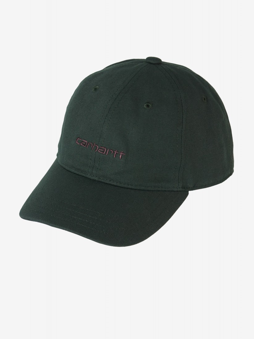 Boné Carhartt WIP Canvas Script Verde Boné Carhartt WIP Canvas Script Verde