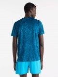 T-shirt de Treino New Balance Sport Essential Printed Azul T-shirt de Treino New Balance Sport Essential Printed Azul
