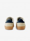 Zapatillas Fred Perry B725 Beige y Azules Zapatillas Fred Perry B725 Beige y Azules