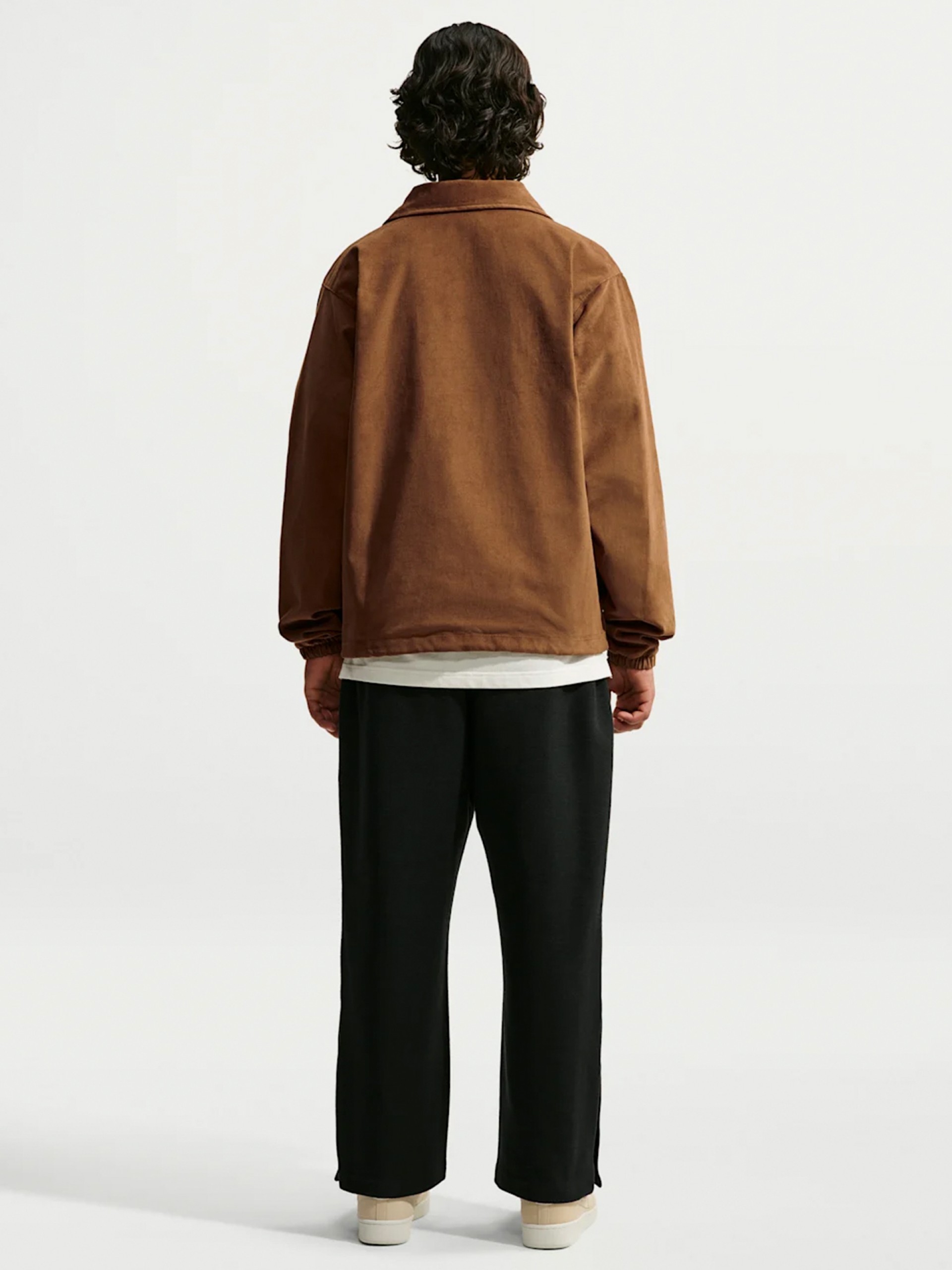 Casaco Nike Club Coaches De Bombazina Camel Para Homem
