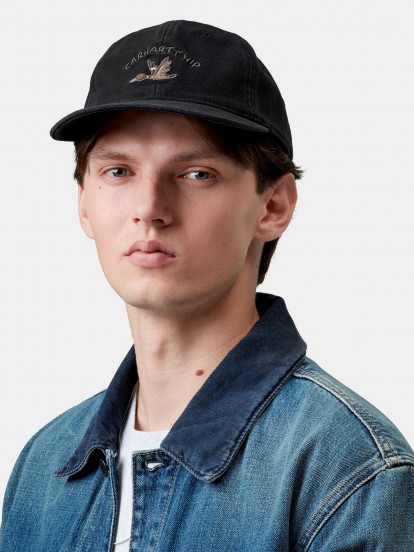 Boné Carhartt WIP Animated Ducks Preto Boné Carhartt WIP Animated Ducks Preto