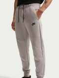 Calças Nike Tech Fleece Slim Fit Cinzentas Para Homem Calças Nike Tech Fleece Slim Fit Cinzentas Para Homem