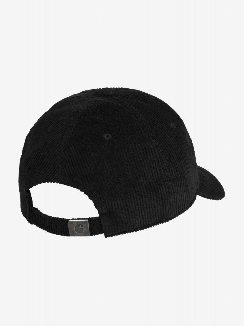 Gorra Carhartt WIP Harlem Pana Negra Gorra Carhartt WIP Harlem Pana Negra