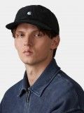 Gorra Carhartt WIP Harlem Pana Negra Gorra Carhartt WIP Harlem Pana Negra