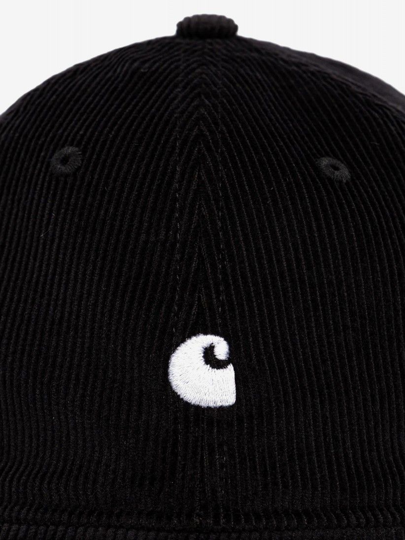 Gorra Carhartt WIP Harlem Pana Negra Gorra Carhartt WIP Harlem Pana Negra