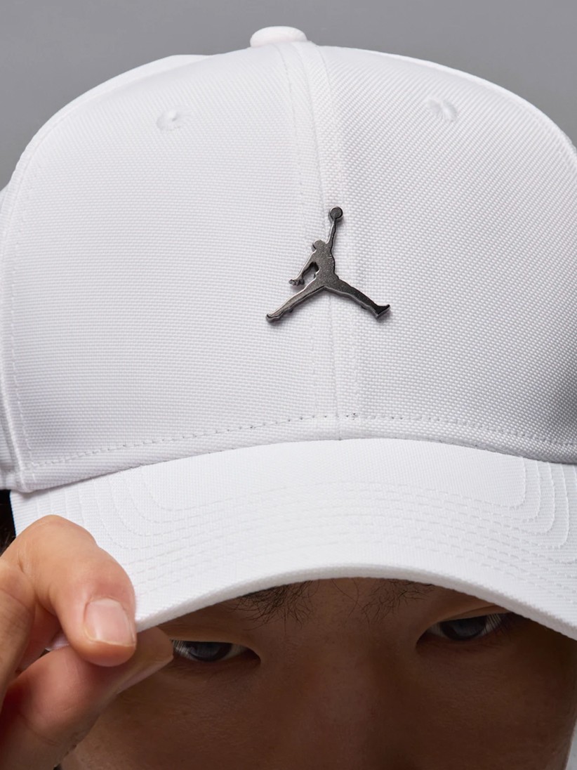 Nike Jordan Rise Metal Jumpman White Cap Nike Jordan Rise Metal Jumpman White Cap