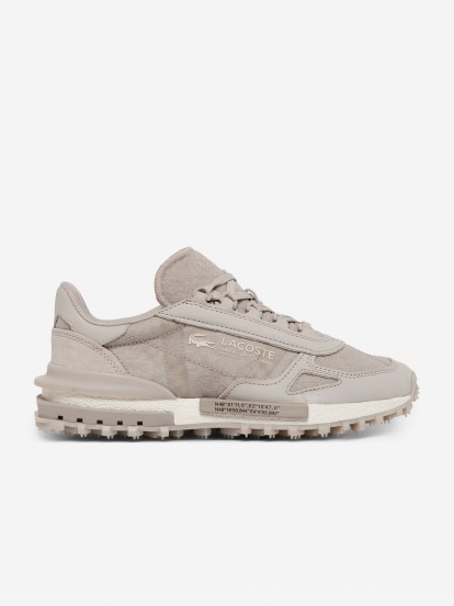 Zapatillas Lacoste Elite Active Grises Para Mujer