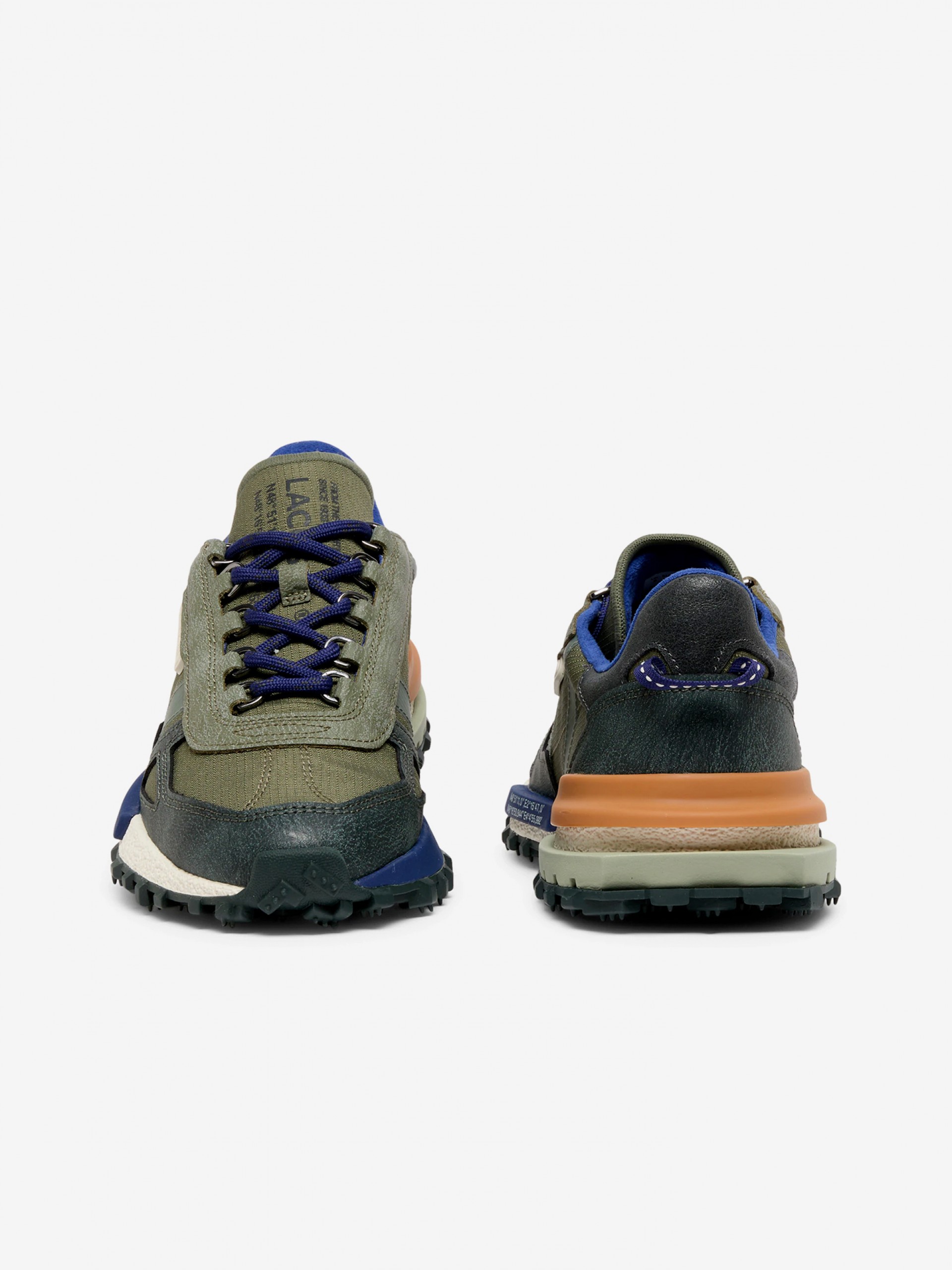 Zapatillas Lacoste Elite Active Verdes y Azules Para Hombre