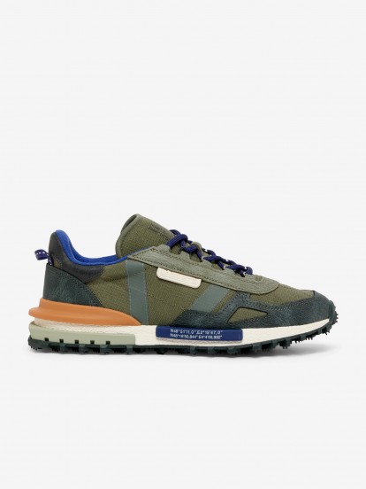 Zapatillas Lacoste Elite Active Verdes y Azules Para Hombre