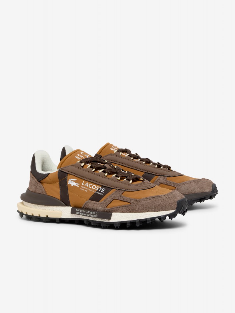 Zapatillas Lacoste Elite Active Camel y Marrones Para Hombre Zapatillas Lacoste Elite Active Camel y Marrones Para Hombre