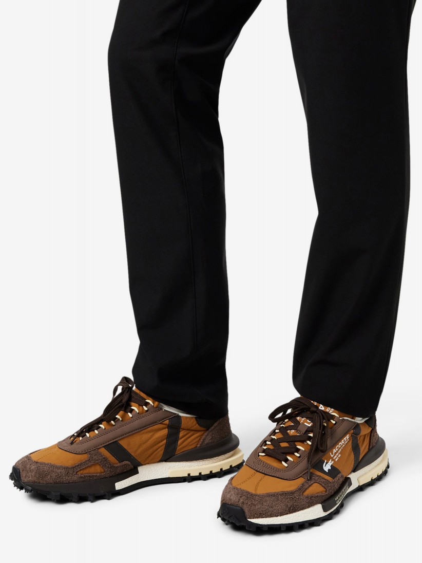 Zapatillas Lacoste Elite Active Camel y Marrones Para Hombre Zapatillas Lacoste Elite Active Camel y Marrones Para Hombre