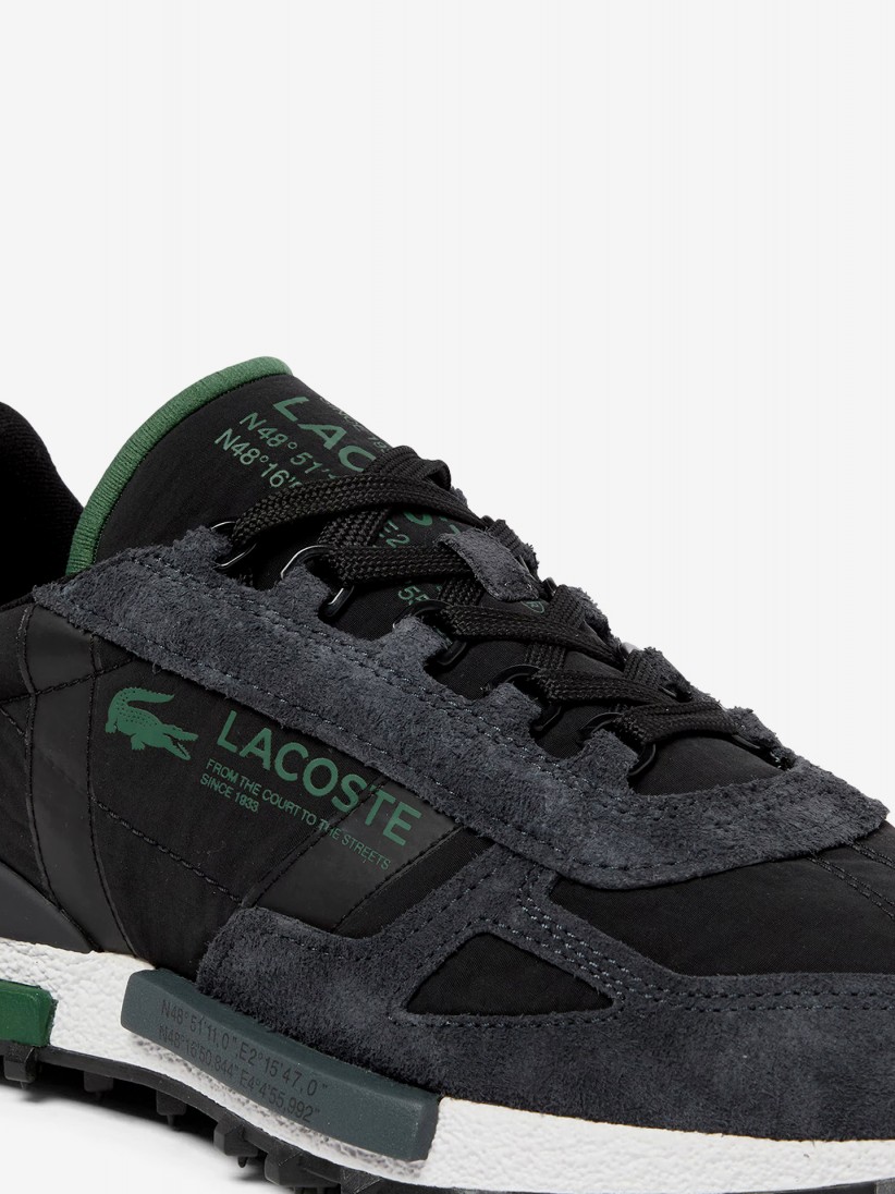 Zapatillas Lacoste Elite Active Negras y Verdes Para Hombre Zapatillas Lacoste Elite Active Negras y Verdes Para Hombre