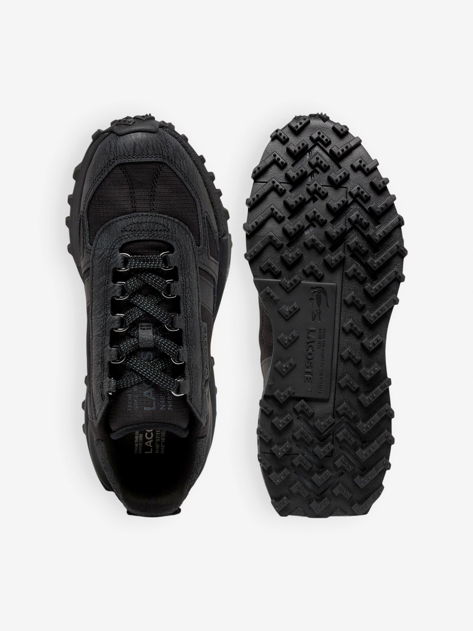 Zapatillas Lacoste Elite Active Negras Para Hombre
