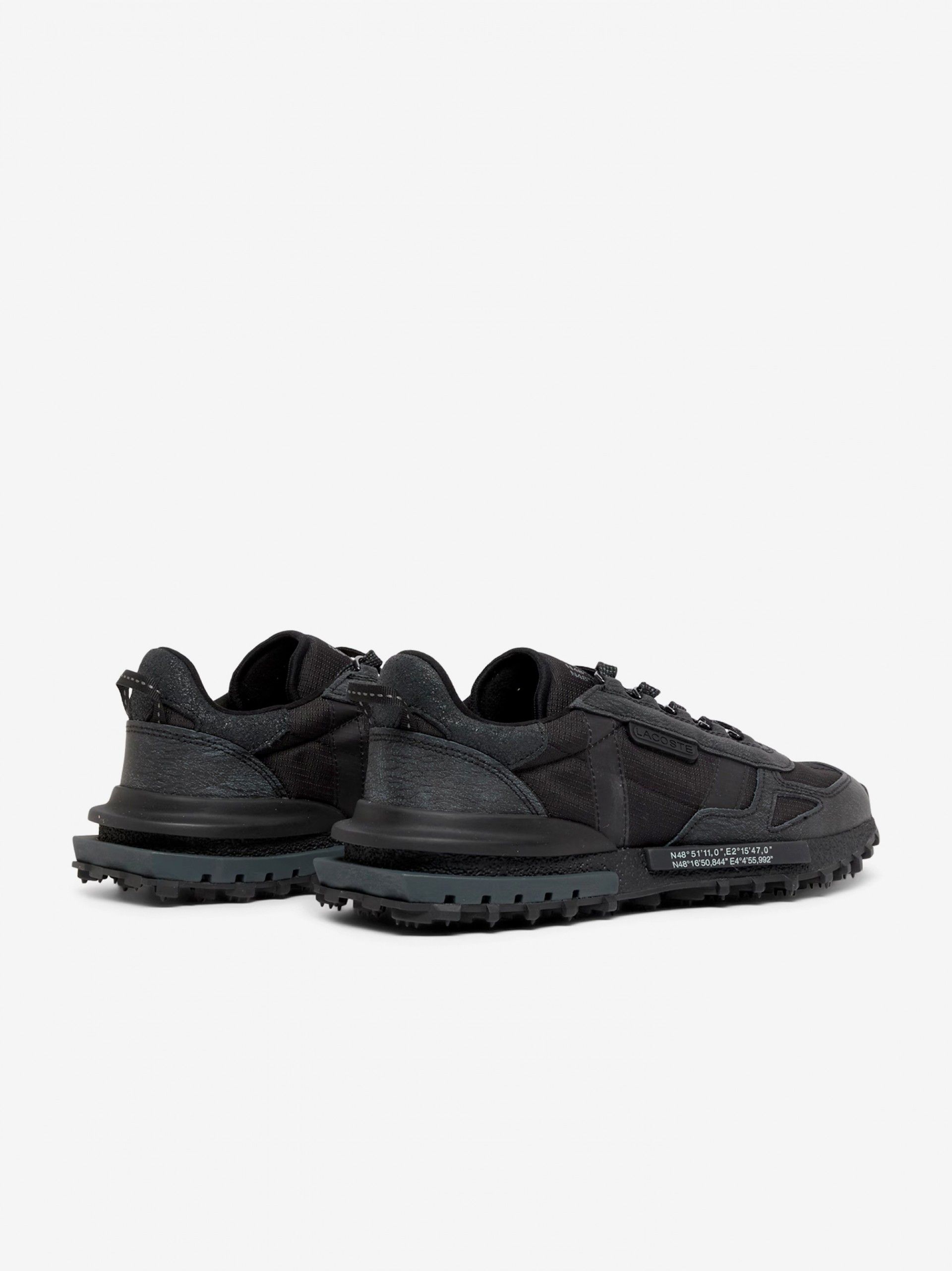 Zapatillas Lacoste Elite Active Negras Para Hombre