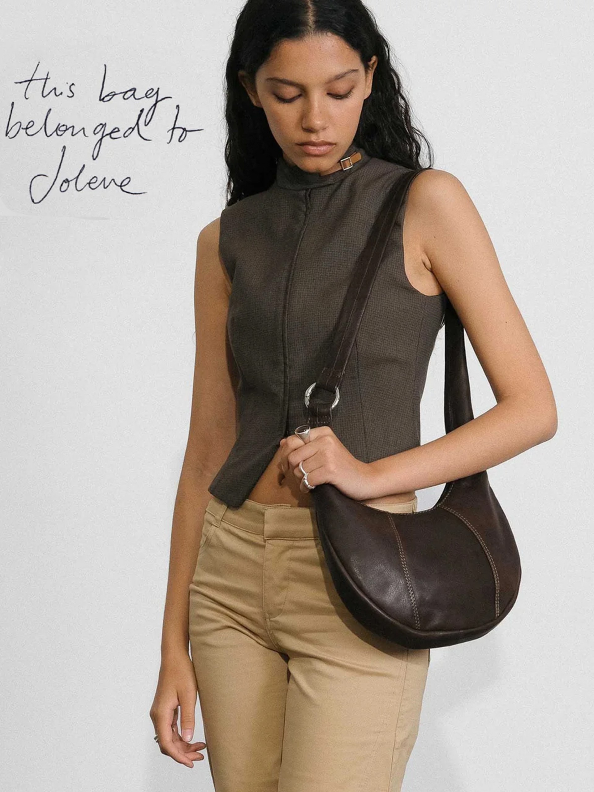 Bolso ASEREJE Jolene Marrón