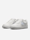 Zapatillas Nike Air Force 1 Grises y Azules Júnior Zapatillas Nike Air Force 1 Grises y Azules Júnior