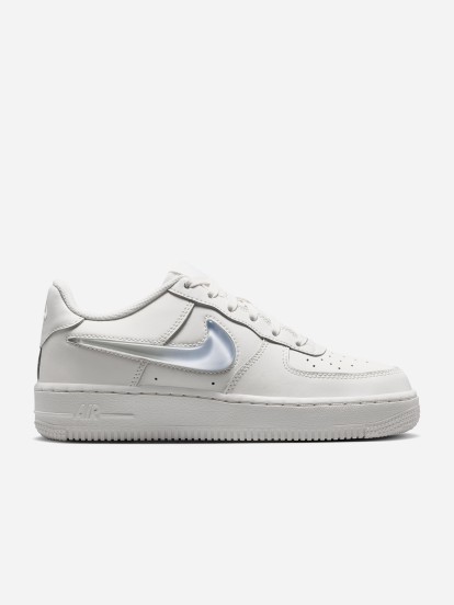 Zapatillas Nike Air Force 1 Grises y Azules Júnior Zapatillas Nike Air Force 1 Grises y Azules Júnior