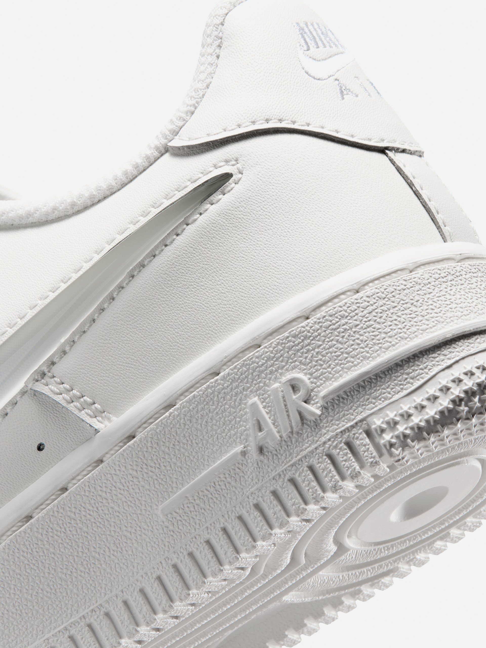 Sapatilhas Nike Air Force 1 Cinzentas e Azuis Júnior