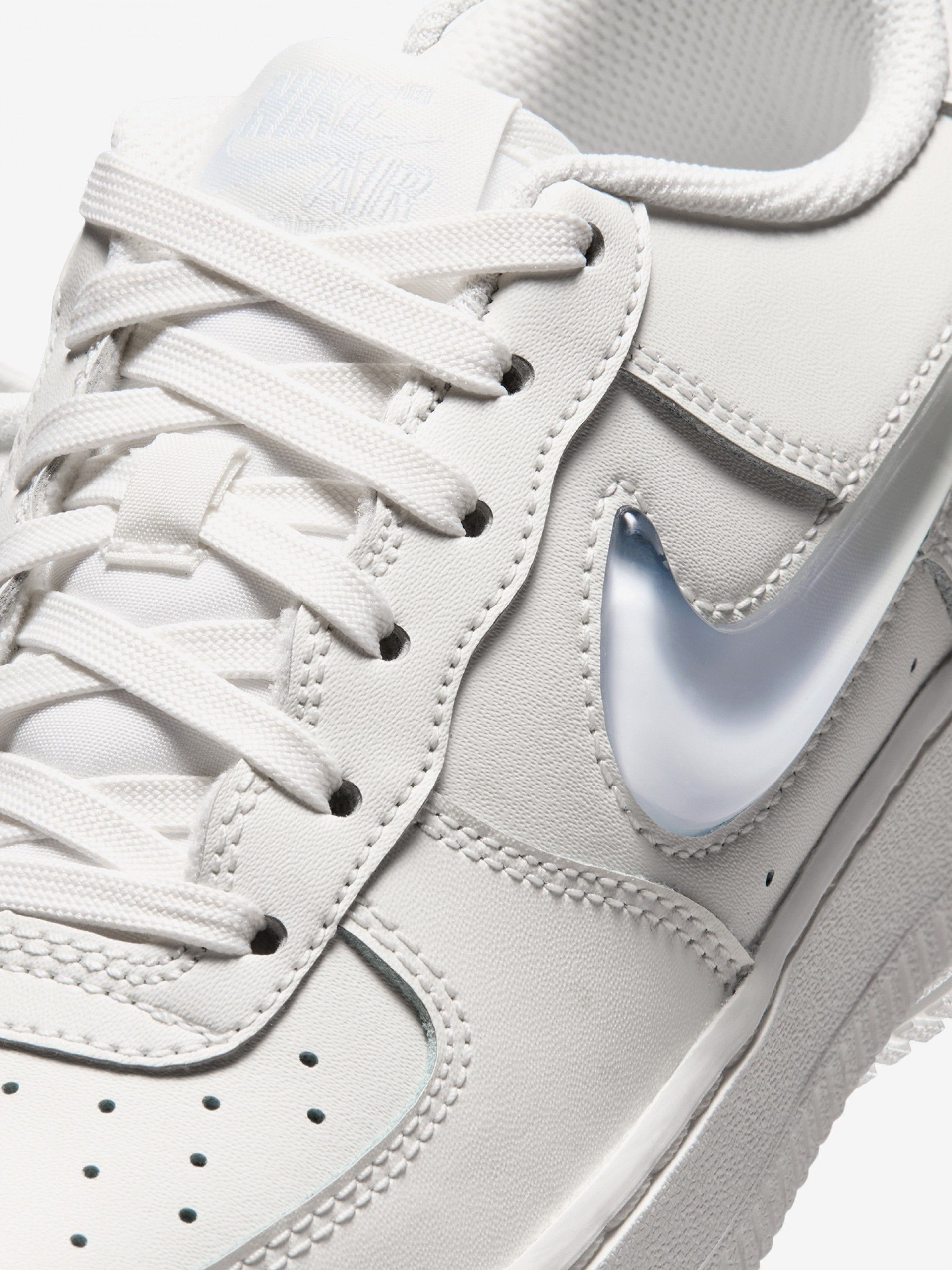 Sapatilhas Nike Air Force 1 Cinzentas e Azuis Júnior