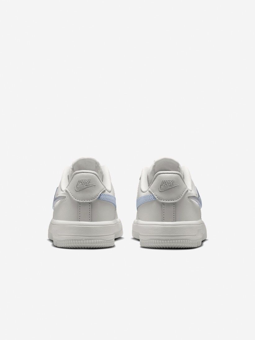 Sapatilhas Nike Force 1 Low Lace Cinzentas e Azuis Para Criança Sapatilhas Nike Force 1 Low Lace Cinzentas e Azuis Para Criança