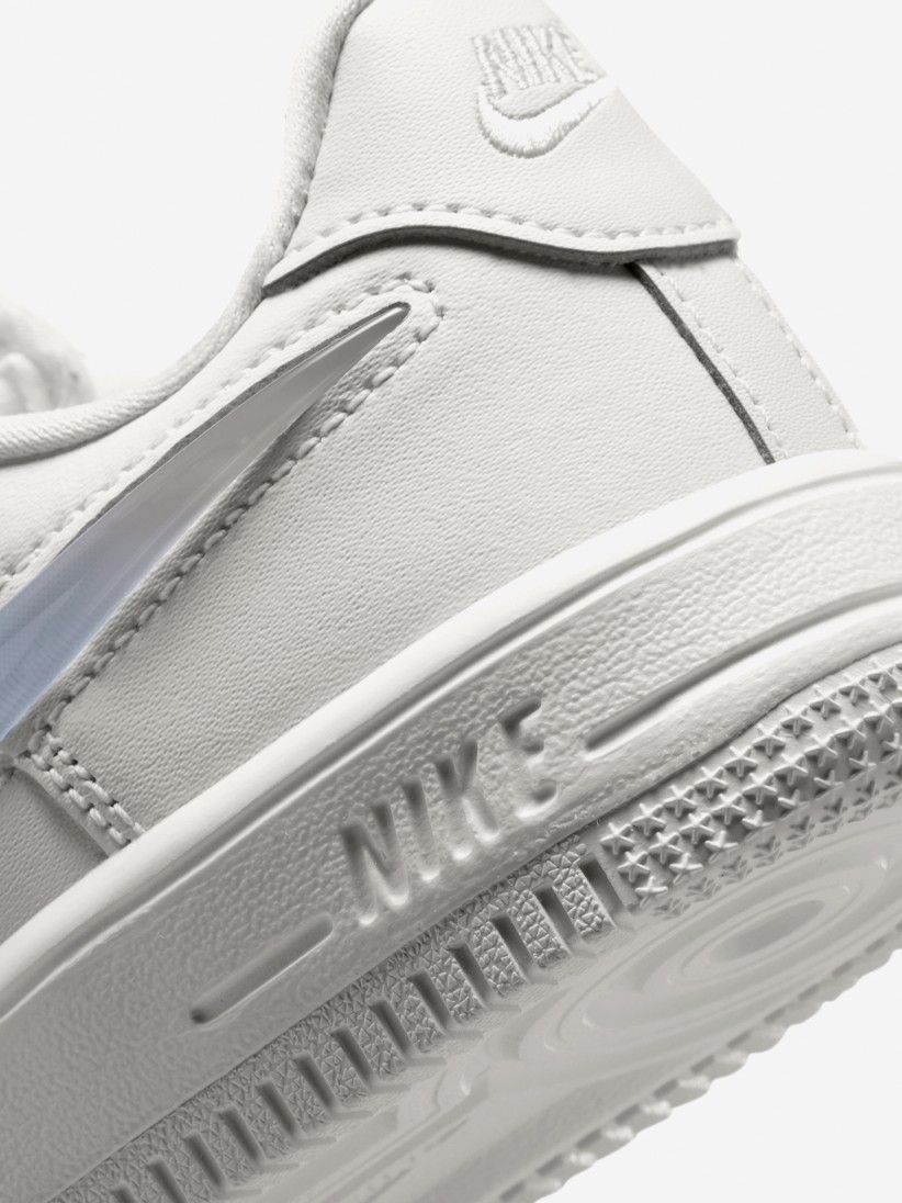 Sapatilhas Nike Force 1 Low Lace Cinzentas e Azuis Para Criança Sapatilhas Nike Force 1 Low Lace Cinzentas e Azuis Para Criança