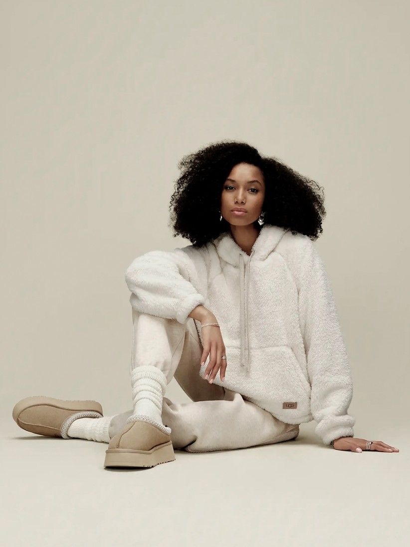 Pantufas Ugg Tazz II Bege Para Mulher Pantufas Ugg Tazz II Bege Para Mulher