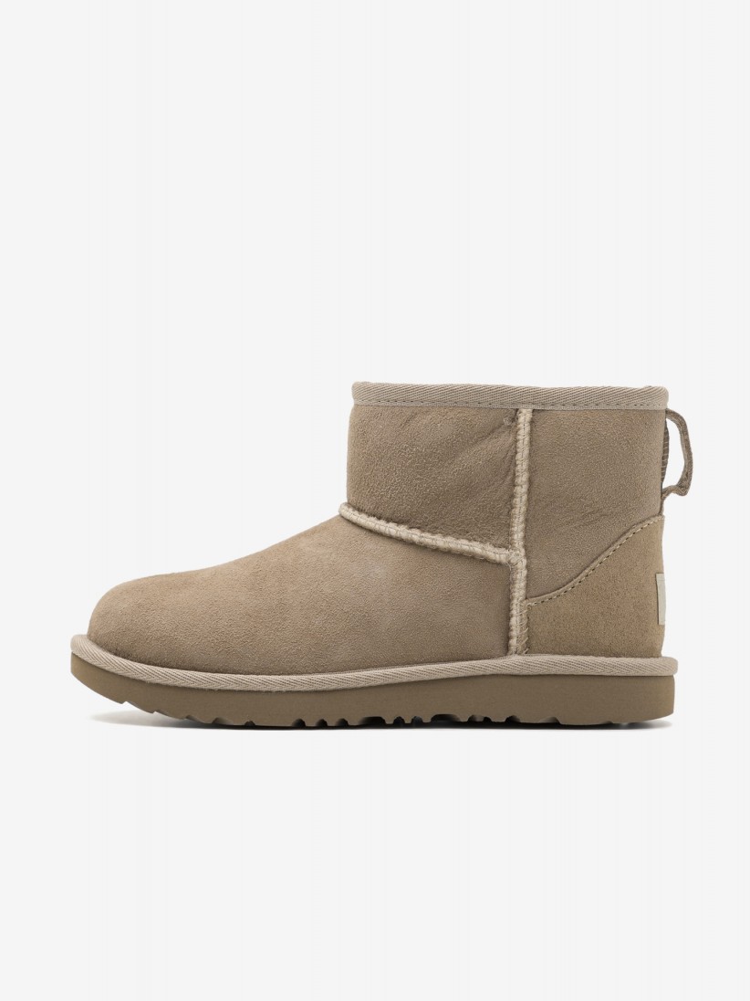 Botas Ugg Classic Mini II Beige Kids Botas Ugg Classic Mini II Beige Kids