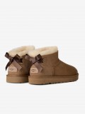 Botas Ugg Ultra Mini Bailey Bow Camel Para Mujer Botas Ugg Ultra Mini Bailey Bow Camel Para Mujer