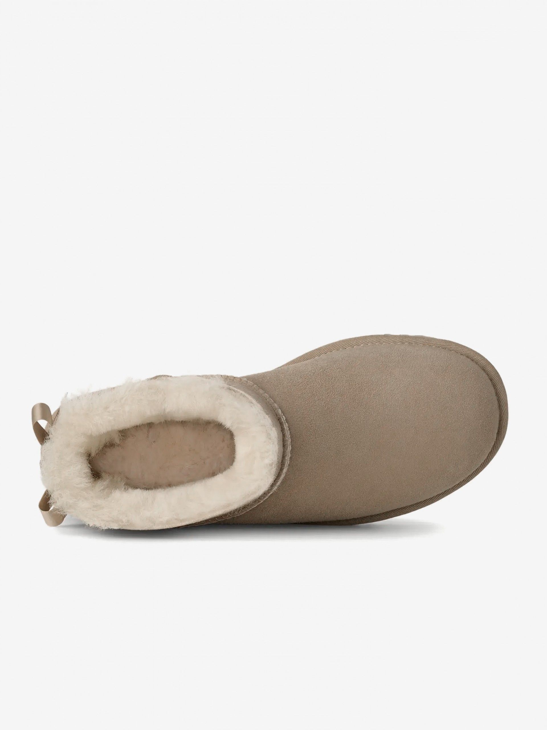 Botas Ugg Ultra Mini Bailey Bow Beige Para Mujer