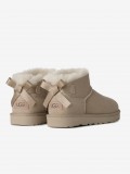 Botas Ugg Ultra Mini Bailey Bow Beige Para Mujer Botas Ugg Ultra Mini Bailey Bow Beige Para Mujer