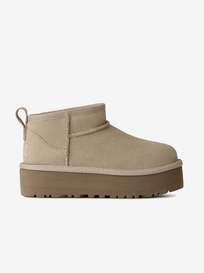 Botas Ugg Classic Ultra Mini Platform Beige Kids