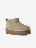 Botas Ugg Classic Ultra Mini Platform Beige Kids Botas Ugg Classic Ultra Mini Platform Beige Kids