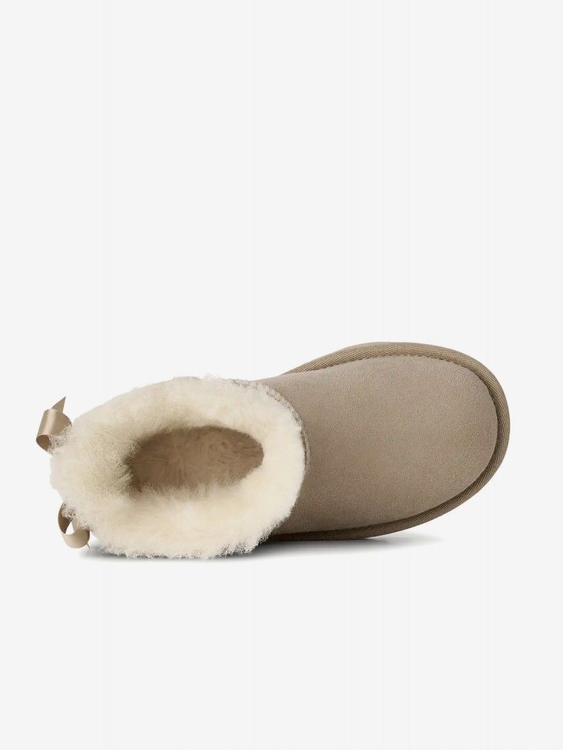 Botas Ugg Ultra Mini Bailey Beige Kids Botas Ugg Ultra Mini Bailey Beige Kids