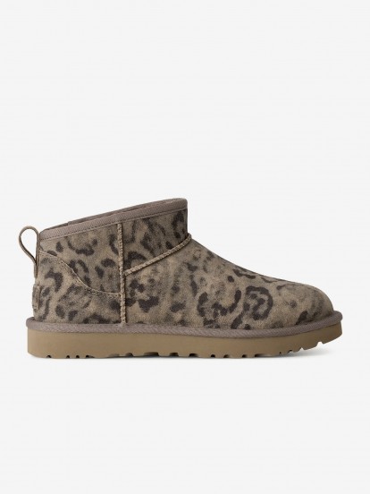 Botas Ugg Classic Ultra Mini Spotted Print Leopardo Para Mulher Botas Ugg Classic Ultra Mini Spotted Print Leopardo Para Mulher