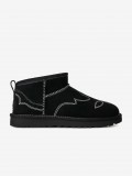 Botas Ugg Classic Ultra Mini Western Pretas Para Mulher Botas Ugg Classic Ultra Mini Western Pretas Para Mulher