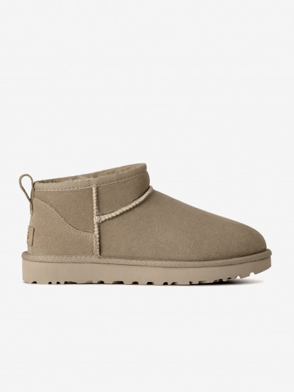 Botas Ugg Classic Ultra Mini Beige Para Mujer Botas Ugg Classic Ultra Mini Beige Para Mujer