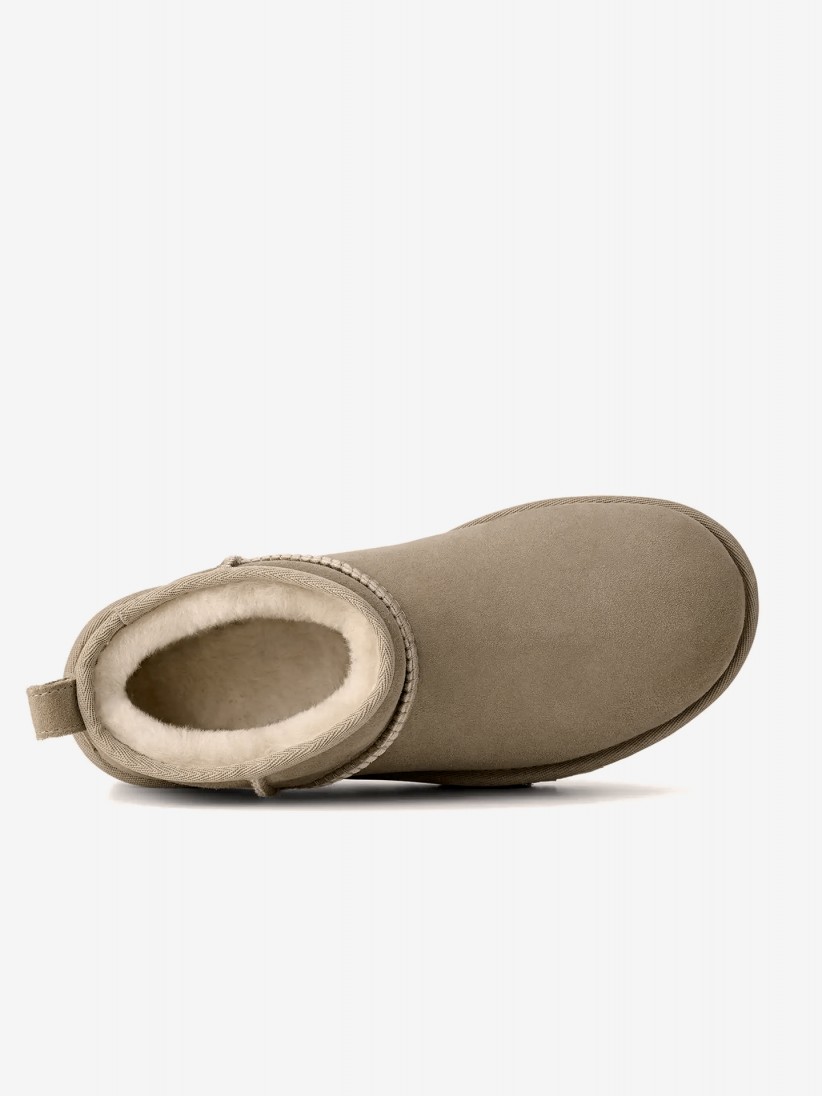 Botas Ugg Classic Ultra Mini Bege Para Mulher Botas Ugg Classic Ultra Mini Bege Para Mulher