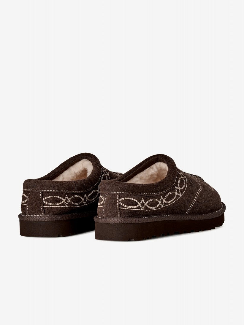 Pantuflas Ugg Tasman Western Marrones Para Mujer Pantuflas Ugg Tasman Western Marrones Para Mujer