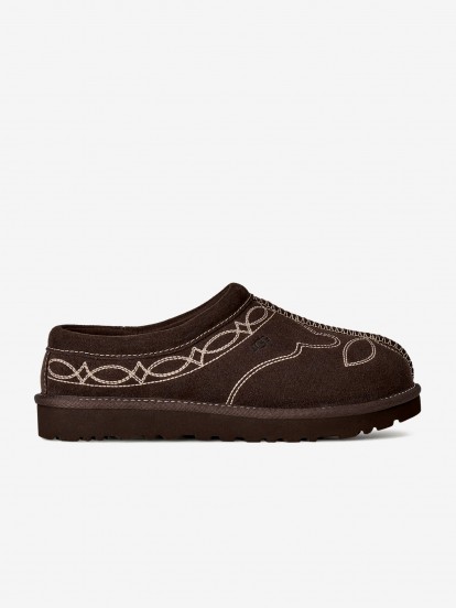 Pantuflas Ugg Tasman Western Marrones Para Mujer Pantuflas Ugg Tasman Western Marrones Para Mujer