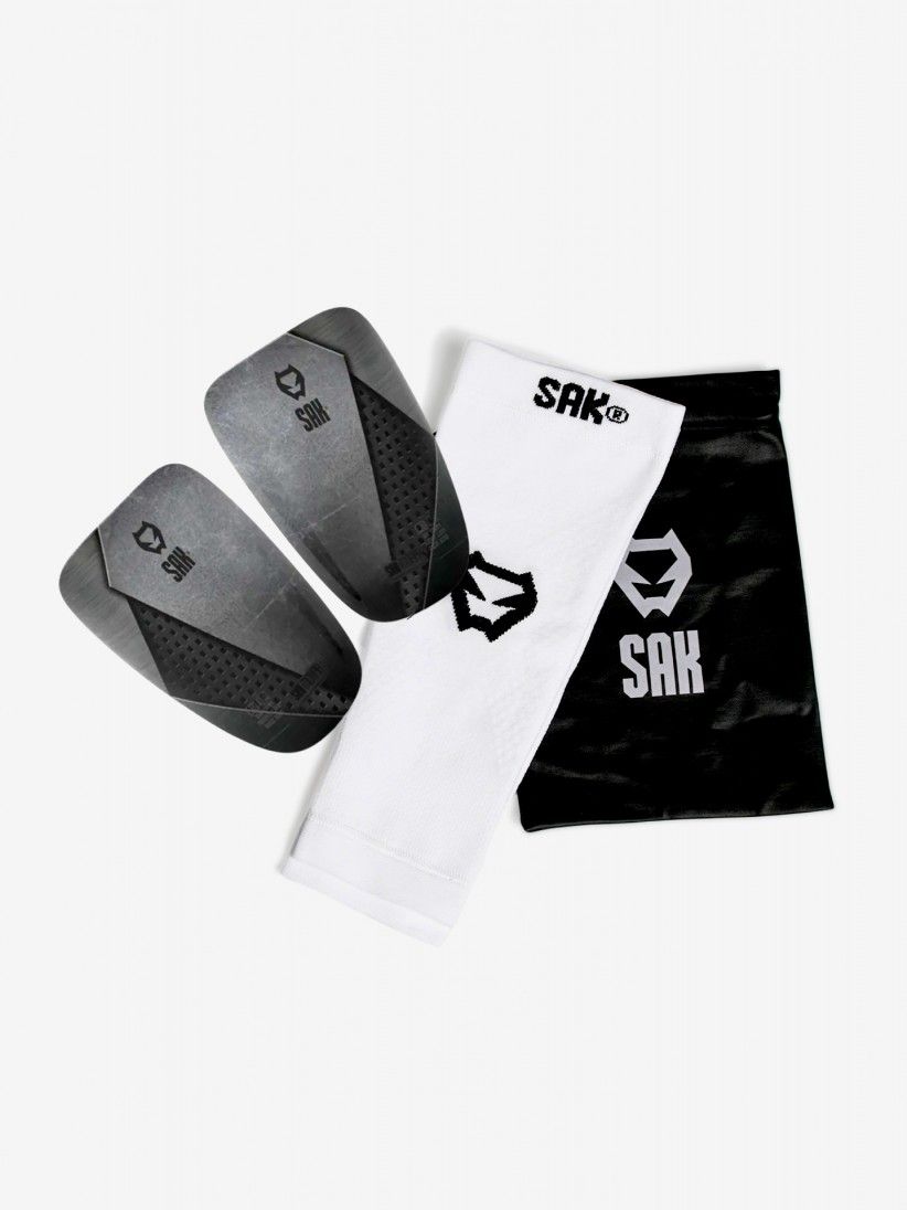 Sak Morph Small Grey Shin Guards Sak Morph Small Grey Shin Guards