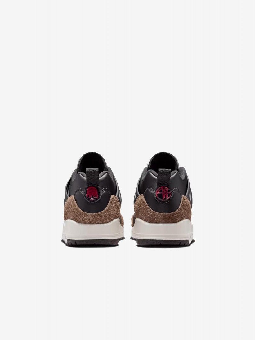 Nike Jordan Spizike Low Black, Brown and Red Sneakers For Men Nike Jordan Spizike Low Black, Brown and Red Sneakers For Men