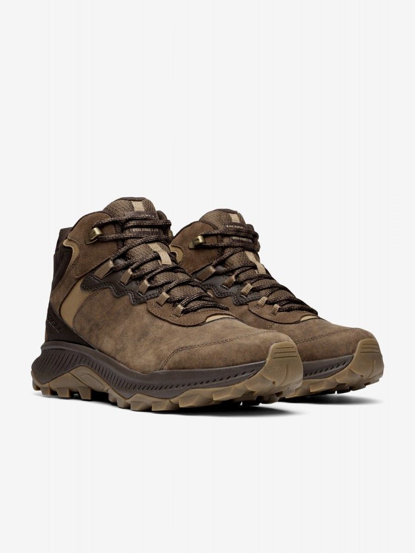 Botas Merrell Speed Strike 2 Leather Mid Waterproof Marrones Botas Merrell Speed Strike 2 Leather Mid Waterproof Marrones