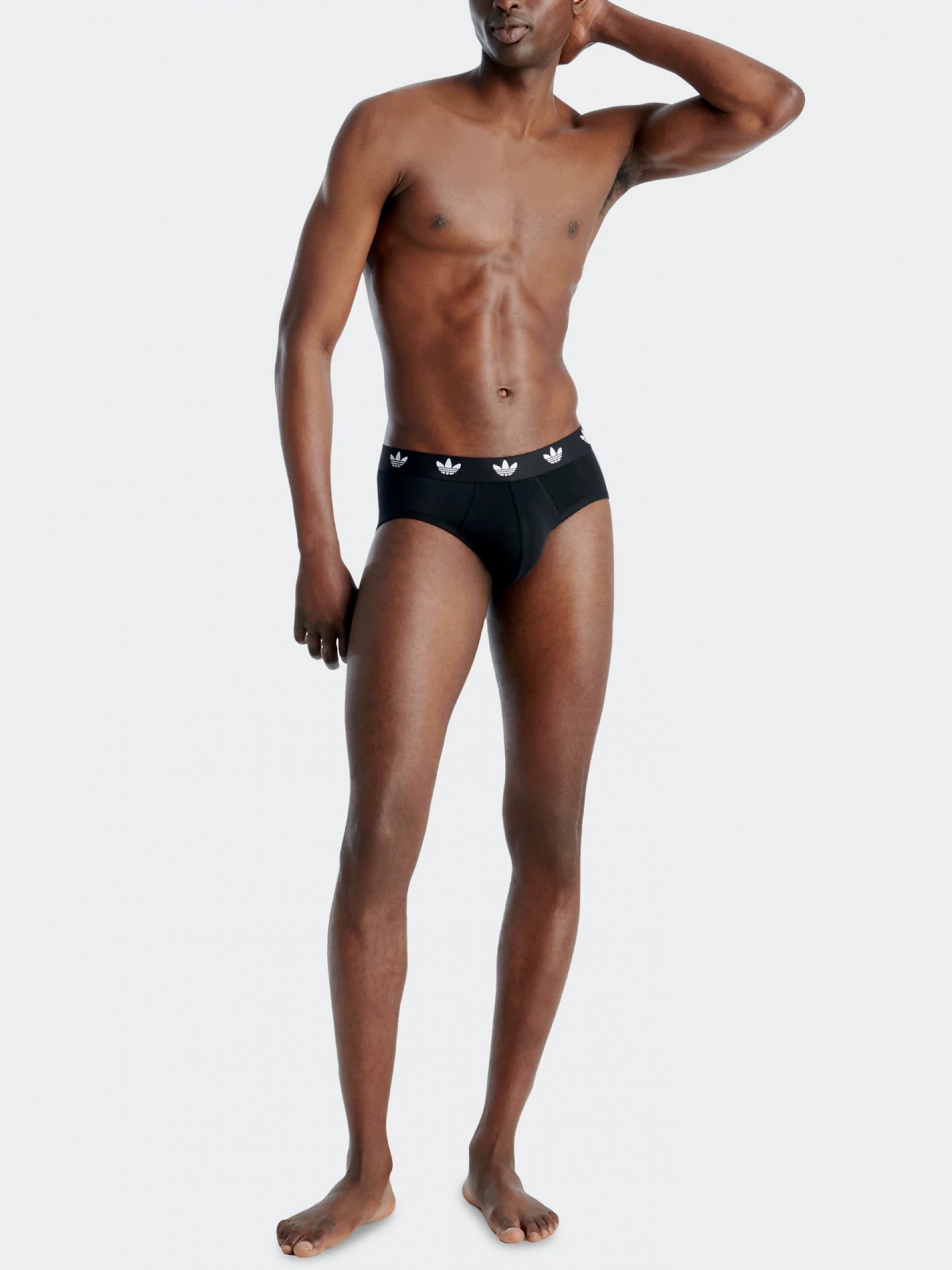 Adidas Comfort Flex Cotton Black Briefs
